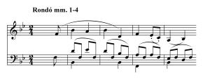 brahms op. 18 Rondó mm. 1-4 Colloq Ex. 6